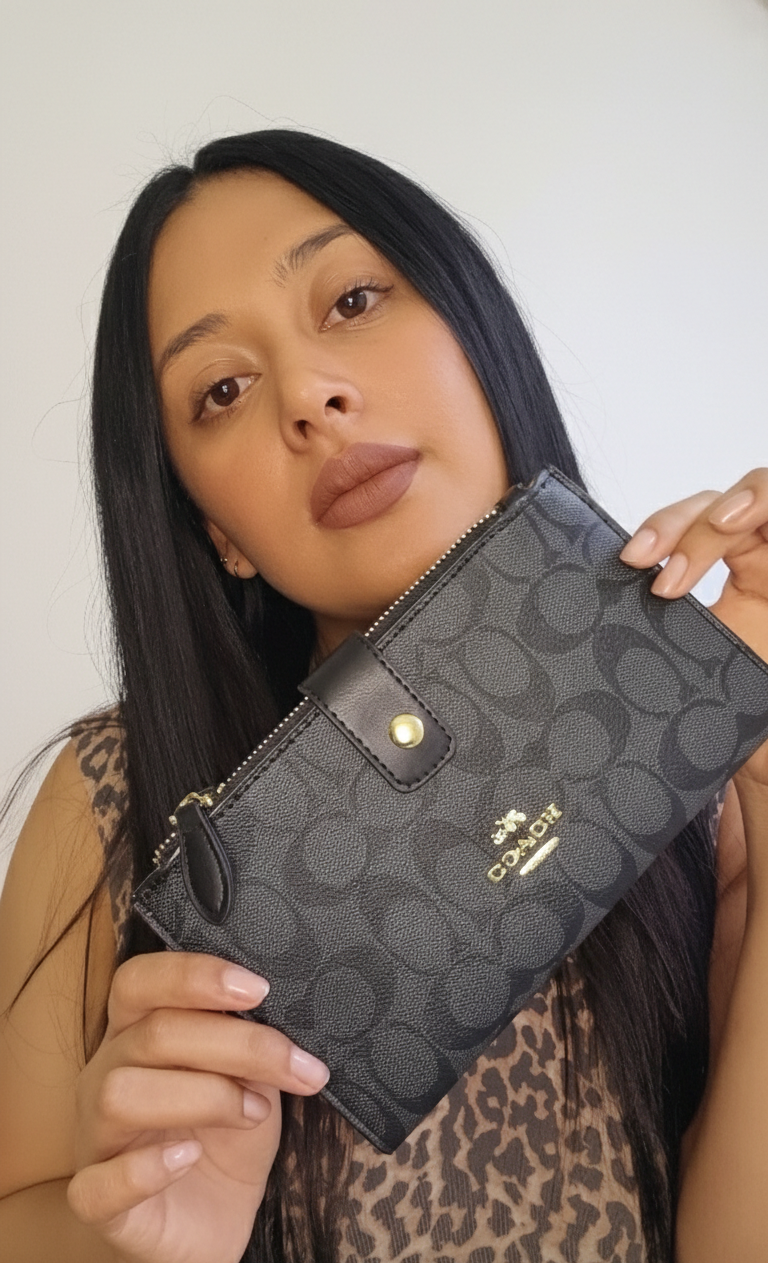 Billetera Canvas Black - Modelo 1 - Jocaposso.com