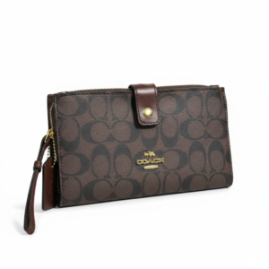 Wallet/Billetera Canvas Brown